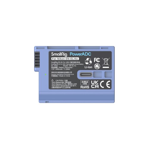 SMALLRIG EN-EL 15c USB-C