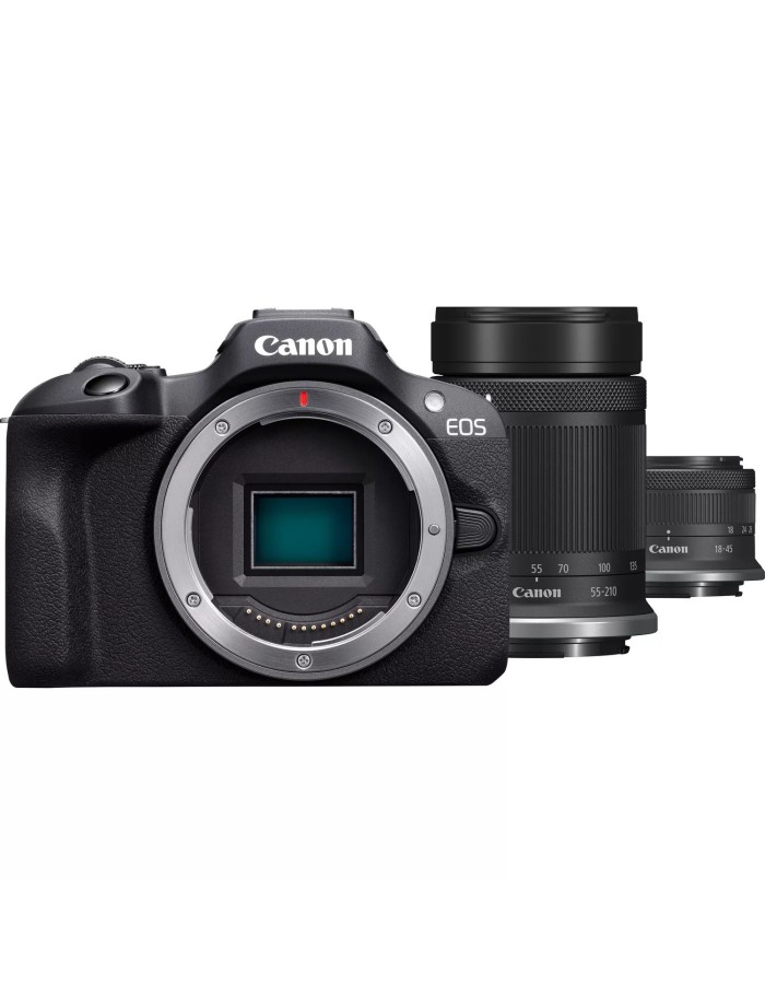 CANON EOS R100 + RF-S 18-45 + RF-S 55-210