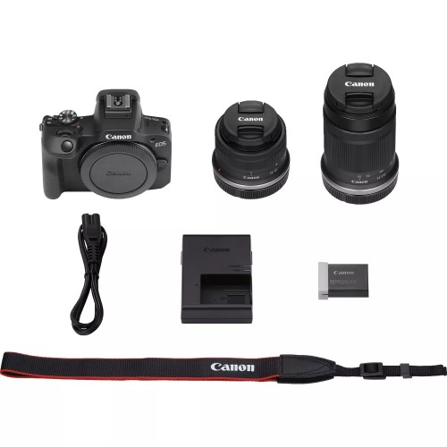 CANON EOS R100 + RF-S 18-45 + RF-S 55-210