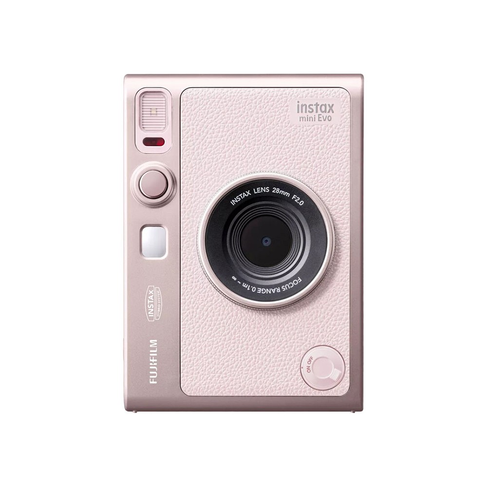 FUJIFILM INSTAX MINI EVO CAMERA GENTLE ROSE