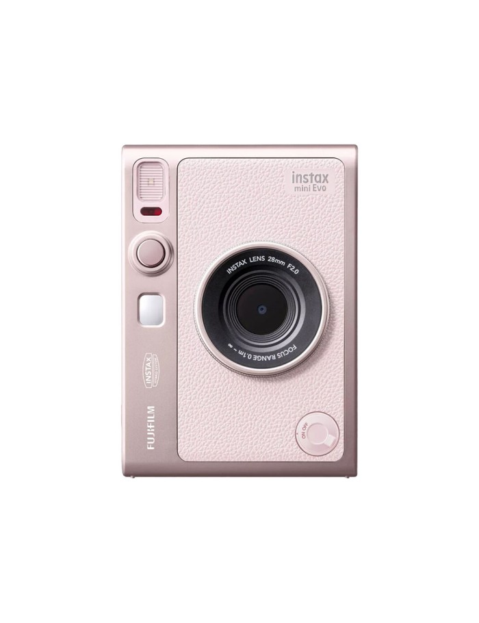 FUJIFILM INSTAX MINI EVO CAMERA GENTLE ROSE