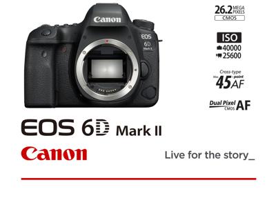 DISPONIBILE CANON EOS 6D MARK II BODY