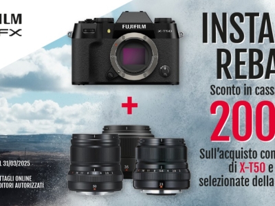  PROMO Fujifilm INSTANT Rebate X-T50