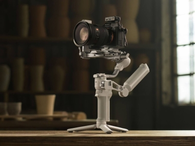 DJI's new camera gimbal packs advanced features into a compact body